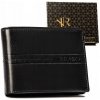 Rovicky Pánska kožená peňaženka Shosamu čierna One size
