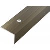 Acara schodová lišta bronz AP8 20mm 25mm 0,9 m