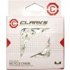 Clarks Clarks C410AR Bicycle Chain, 1-řadová jednorázová rychlost, 112 buněk, 1/2x1/8, klip, antikorrozivní, stříbro Clarks Clarks C410AR Bicycle Chain, 1-řadová jednorázová rychlost, 112 buněk, 1/2x1/8, klip, antikorrozivní, stříbro