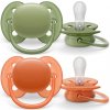 Philips AVENT Cumlík Ultrasoft 18+ m Zelená / Hnedá + Sterilizátor Philips AVENT Cumlík Ultrasoft 18+ m Zelená / Hnedá + Sterilizátor