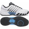 Pánska tenisová obuv K-Swiss BIGSHOT LIGHT 4 06989-30 allcourt biela - Velikost UK 7 / EUR 41 Pánska tenisová obuv K-Swiss BIGSHOT LIGHT 4 06989-30 allcourt biela - Velikost UK 7 / EUR 41