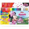 Colorino Disney Junior Minnie olejové pastely 12 ks Colorino Disney Junior Minnie olejové pastely 12 ks