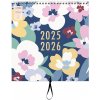 Busy B Nástenný kalendár na 17 mesiacov Floral 2025/26 Busy B Nástenný kalendár na 17 mesiacov Floral 2025/26