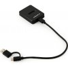 GEM Gembird DD-U3M2 dokovacia stanica pre úložné jednotky USB 3.2 Gen 1 (3.1 Gen 1) Type-C Čierna GEM Gembird DD-U3M2 dokovacia stanica pre úložné jednotky USB 3.2 Gen 1 (3.1 Gen 1) Type-C Čierna