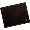 Rovicky N61-RVT RFID hnedá pánska kožená peňaženka 12,5 x 9,5 x 2,5 cm Rovicky N61-RVT RFID hnedá pánska kožená peňaženka 12,5 x 9,5 x 2,5 cm