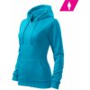 MALFINI TRENDY ZIPPER 411 Mikina dámska 4114417 2XL 44 tyrkysová MALFINI TRENDY ZIPPER 411 Mikina dámska 4114417 2XL 44 tyrkysová