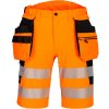 Portwest DX446 DX446 DX4 Hi Vis šortky Oranžová Čierna
