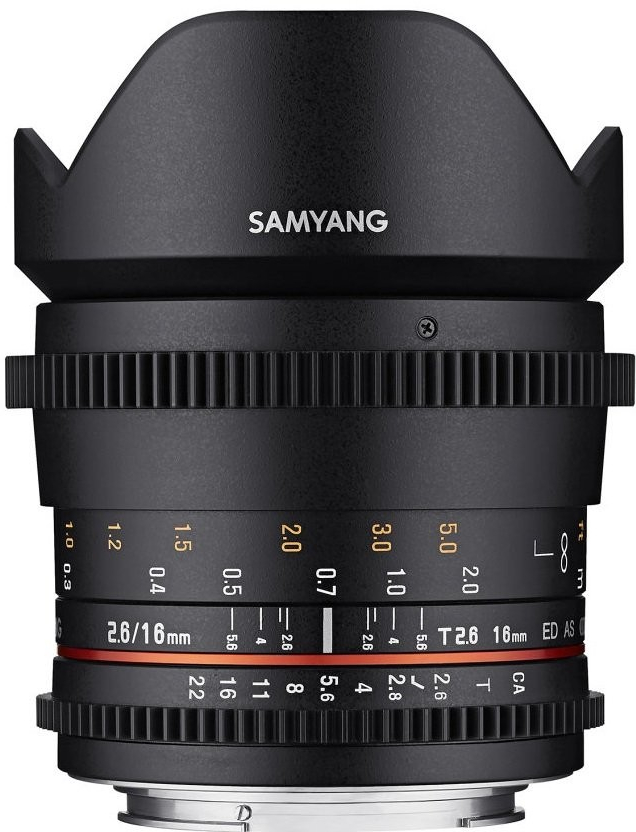 Samyang 16mm T2,6 ED AS UMC Nikon F
