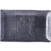 MIJ Tanier na sushi a sashimi LINES 21 x 13 cm, čierna MIJ Tanier na sushi a sashimi LINES 21 x 13 cm, čierna
