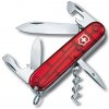 Švajčiarsky nožík Victorinox Spartan Farba: červená transparentná Švajčiarsky nožík Victorinox Spartan Farba: červená transparentná