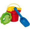 Set na piesok 4ks – vedierko, sitko, formička, lopatka Set na piesok 4ks – vedierko, sitko, formička, lopatka