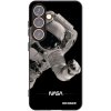 Picasee silikónový čierny obal pre Samsung Galaxy S24 S921B 5G - Astronaut Big Picasee silikónový čierny obal pre Samsung Galaxy S24 S921B 5G - Astronaut Big