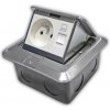 DATACOM Zásuvka PODLAHOVÁ (1xRJ45 Cat5e+230V) - Datacom UTP 2161 DATACOM Zásuvka PODLAHOVÁ (1xRJ45 Cat5e+230V) - Datacom UTP 2161