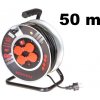 Predlžovací kábel na bubne 50 m 2,5mm čierny Predlžovací kábel na bubne 50 m 2,5mm čierny
