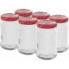 BROWIN Zaváracie poháre s viečkom TWIST 6ks x 300ml BROWIN Zaváracie poháre s viečkom TWIST 6ks x 300ml