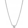 Pandora Strieborný náhrdelník Srdiečko Timeless 393014C01-45 Pandora Strieborný náhrdelník Srdiečko Timeless 393014C01-45