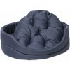 Pelech Dog Fantasy ovál s vankúšom tmavo modrý 75x66x19cm Pelech Dog Fantasy ovál s vankúšom tmavo modrý 75x66x19cm