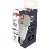 EMOS Inteligentná LED žiarovka GoSmart A60 E27 9 W (60 W) 806 lm RGB stmievateľná WiFi EMOS Inteligentná LED žiarovka GoSmart A60 E27 9 W (60 W) 806 lm RGB stmievateľná WiFi