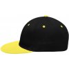 Myrtle Beach (Daiber) Dvojfarebná šiltovka Flatpeak MB6581 - Čierna / slnečná žltá | uni Myrtle Beach (Daiber) Dvojfarebná šiltovka Flatpeak MB6581 - Čierna / slnečná žltá | uni