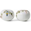 Kähler Hammershøi Christmas sada porcelánové soľničky a koreničky, white, 693268 Kähler Hammershøi Christmas sada porcelánové soľničky a koreničky, white, 693268