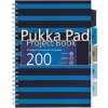 Herlitz krúžkový blok s bočnou špirálou Pukka Pad s registrom A4 linajkový Herlitz krúžkový blok s bočnou špirálou Pukka Pad s registrom A4 linajkový