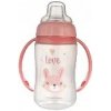 Canpol Babies hrnček tréningový s úchytmi Cute Animals ružový zajko 320ml Canpol Babies hrnček tréningový s úchytmi Cute Animals ružový zajko 320ml