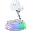 Yesido - Wireless Charging Station 3in1 (DS31) bezdrôtová nabíjacia stanica 3 v 1 pre iPhone, Apple Watch a AirPods, magnetický úchop, RGB podsvietenie – biela Yesido - Wireless Charging Station 3in1 (DS31) bezdrôtová nabíjacia stanica 3 v 1 pre iPhone, Apple Watch a AirPods, magnetický úchop, RGB podsvietenie – biela