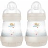 MAM Perfect Star Anti-colic Bottle antikoliková fľaša 0m+ Beige 2x160 ml MAM Perfect Star Anti-colic Bottle antikoliková fľaša 0m+ Beige 2x160 ml