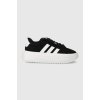 Semišové tenisky adidas Grand Court Platform čierna farba, IE1102 EUR 39 1/3 Semišové tenisky adidas Grand Court Platform čierna farba, IE1102 EUR 39 1/3