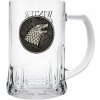 Pyramid International Skleněný korbel Game of Thrones House Stark 300 ml