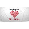 Sablio Uterák Najlepšia mamička - 50x100 cm Sablio Uterák Najlepšia mamička - 50x100 cm