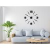 Sammer Nalepovacie nástenné hodiny v čiernej farbe 75 cm VitoBlack Sammer Nalepovacie nástenné hodiny v čiernej farbe 75 cm VitoBlack