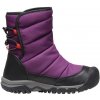 Detské zimné topánky Keen Puffrider Wp Youth Veľkosť topánok (EU): 39 / Farba: fialová