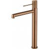 Imex BDD038-3ORC LINE stojanková vysoká umývadlová batéria kartáčované ružové zlato Imex BDD038-3ORC LINE stojanková vysoká umývadlová batéria kartáčované ružové zlato