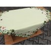 Vyšívaný JARNÝ obrus MARGARÉTKA rôzne veľkosti - ŠTVORLÍSTKY A LIENKA Veľkosť: OBLIEČKA 40*40cm Vyšívaný JARNÝ obrus MARGARÉTKA rôzne veľkosti - ŠTVORLÍSTKY A LIENKA Veľkosť: OBLIEČKA 40*40cm