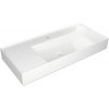 Umývadlo Jungborn QUATTRO odkladacia plocha vľavo 101 x 46 cm lesklá biela TW11011 Umývadlo Jungborn QUATTRO odkladacia plocha vľavo 101 x 46 cm lesklá biela TW11011