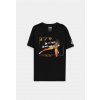 Overwatch Tracer Pew Pew Pew Men's Short Sleeved T-Shirt black