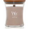Woodwick Opulent Wood Patchouli Creme vonná sviečka s dreveným knotom 275 g Woodwick Opulent Wood Patchouli Creme vonná sviečka s dreveným knotom 275 g