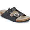 BIRKENSTOCK Šľapky Arizona Kids Flower Buckle BF Black Čierna