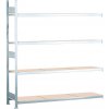 Regál široký SCHULTE, police z drevotriesky š 2500 mm, prídavné pole, 4 úrovne, 2506x436x2500 mm Regál široký SCHULTE, police z drevotriesky š 2500 mm, prídavné pole, 4 úrovne, 2506x436x2500 mm