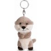 Prívesok na kľúče NICI Zelená Forest Friends Vydra Oda pre šťastie 10 cm
