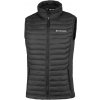 Pánska outdoorová vesta Columbia, POWDER PASS VEST čierna,biela S Pánska outdoorová vesta Columbia, POWDER PASS VEST čierna,biela S