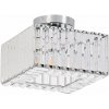 Light Prestige Vetro stropné svietidlo 1x15 W chrómová LP-2910/1C CH square Light Prestige Vetro stropné svietidlo 1x15 W chrómová LP-2910/1C CH square