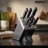 ZWILLING Four Star 7 ks sivé - kuchynské nože kované v samoostriacom bloku s kuchynskými nožnicami ZWILLING Four Star 7 ks sivé - kuchynské nože kované v samoostriacom bloku s kuchynskými nožnicami