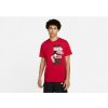 Nike Tričká s krátkym rukávom Air Jordan The Shoes Crew Červená Nike Tričká s krátkym rukávom Air Jordan The Shoes Crew Červená