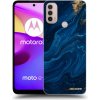 Picasee silikónový čierny Motorola Moto E40 Blue