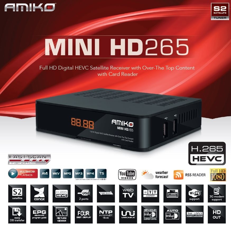 Amiko MINI HD265 WIFI