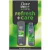 Dove Men Extra Fresh antiperspirant 150 ml + sprchový gél 250 ml