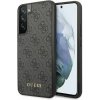 GUESS pre SAMSUNG S22 GUHCS22SG4GFGR (4G Metal zlaté Logo) sivé GUESS pre SAMSUNG S22 GUHCS22SG4GFGR (4G Metal zlaté Logo) sivé