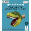 Fiesta Crafts Kreatívna súprava 3D bábka T. rex Fiesta Crafts Kreatívna súprava 3D bábka T. rex